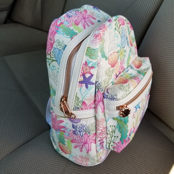 Loungefly Little Mermaid Under The Sea Backpack - Picture 6 of 7